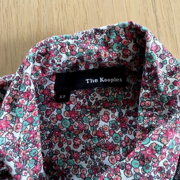 The Kooples XS Floral Western Cotton Button-Up Top - Picture 2 of 6